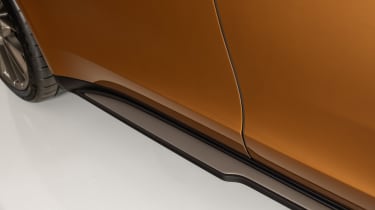 2024 Porsche Panamera side skirt detail