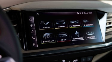 Audi Q4 e-tron infotainment