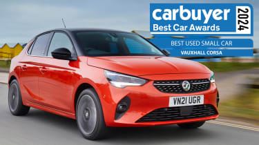 Carbuyer Best Used Car Award Vauxhall Corsa