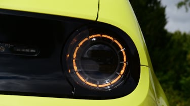 Honda e hatchback rear lights