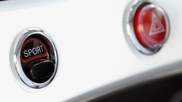 2008 Fiat 500 button