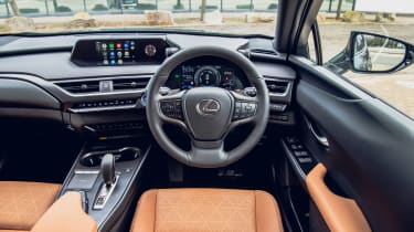 Lexus UX 300e SUV interior