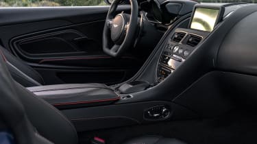 Aston Martin DBS Superleggera Volante front seats