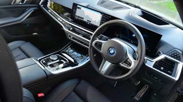 BMW X5 interior side