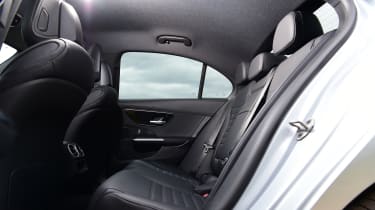 Mercedes C-Class Hybrid rear seats