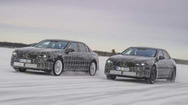 BMW 3 Series Neue Klasse testing side by side