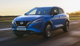 New Nissan Qashqai driving