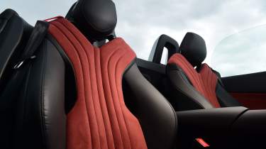 MG Cyberster UK front seats