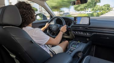 Honda ZR-V SUV interior staff