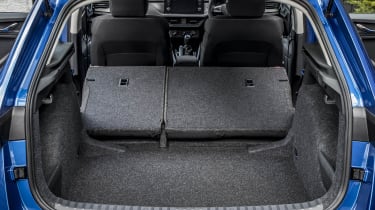 Skoda Scala hatchback boot seats folded