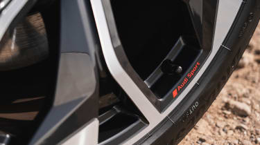 Audi SQ8 e-tron closeup wheel