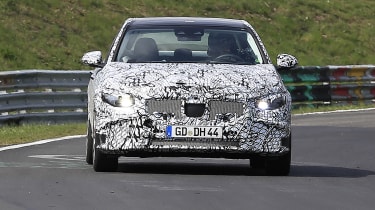 2021 Mercedes C-Class testing at the Nurburgring