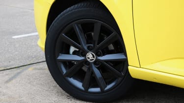 Larger alloys are an option on higher trim levels