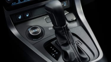 Facelifted 2024 Toyota GR Yaris automatic gear lever