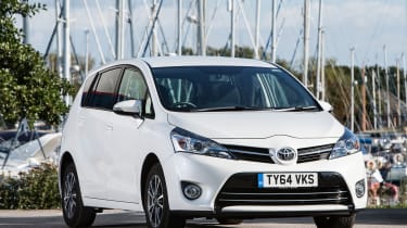 The Toyota Verso is a people carrier that rivals models such as the Ford C-MAX