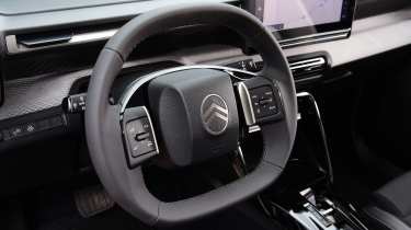 Citroen e-C3 steering wheel