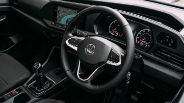 Volkswagen Caddy MPV interior (upgraded screens)