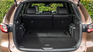 Mazda CX-80 boot space rearmost seats down