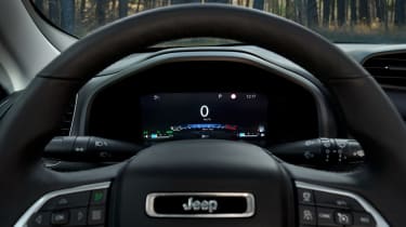 2024 Jeep Renegade driver&#039;s display