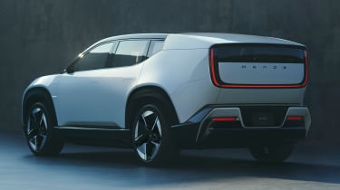 Honda 0 SUV rear quarter