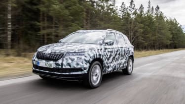 The Skoda Karoq is the more straight-cut replacement for the popular Yeti compact SUV
