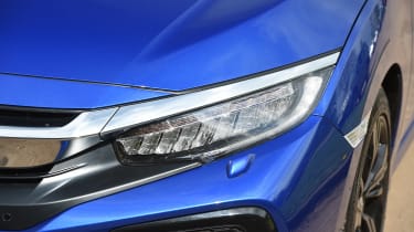 Honda Civic hatchback headlights