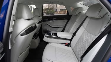 2022 Audi S8 rear seats