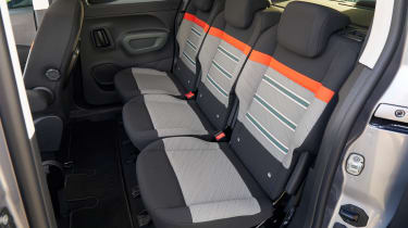 Citroen e-Berlingo MPV rear seats