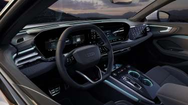 Audi A5 e hybrid cabin