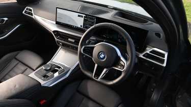 BMW 330e interior