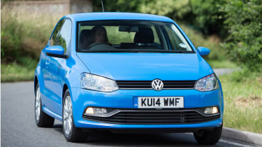 The Volkswagen Polo is one of the most upmarket superminis