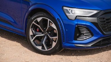 Audi SQ8 e-tron closeup