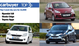 Top 3 used city cars for £6,000