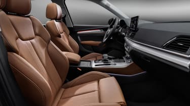 Audi Q5 facelift seats