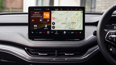 2022 Skoda Enyaq Coupe iV - touchscreen