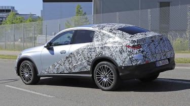 New Mercedes GLC Coupe spied 7