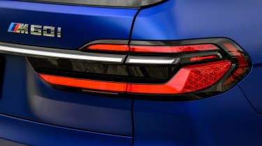 BMW X7 SUV rear lights
