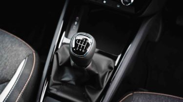 Skoda Scala UK gearstick