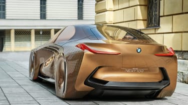 But an all-electric BMW saloon will use advanced aerodynamics for optimised efficiency