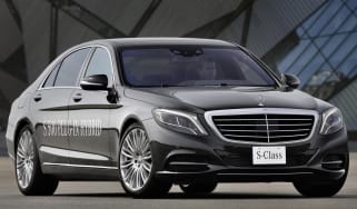Mercedes S-Class S500 plug-in hybrid 2013 front