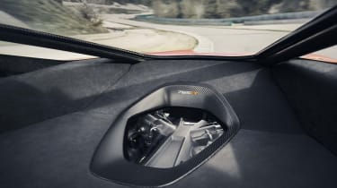 McLaren 765LT - rear cabin view