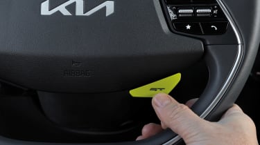 Kia EV6 GT steering wheel button