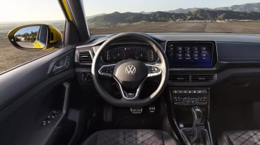 Facelifted Volkswagen T-Cross interior