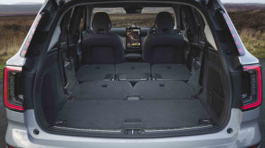 Volvo EX90 boot seats down