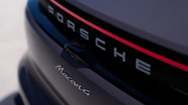 Porsche Macan Electric rear badge
