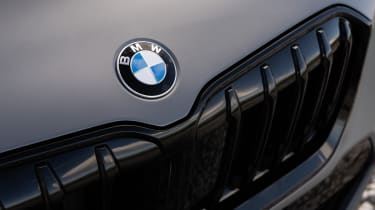 BMW X1 SUV front badge