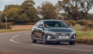 Hyundai Ioniq plug-in hybrid driving