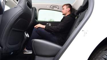 Smart #3 rear passenger space