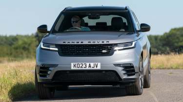 Range Rover Velar front driving