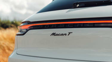 Porsche Macan SUV rear badge